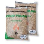 Halve pallet Eco Pine houtpellets 35 zakken x 15kg (525kg), Tuin en Terras, Haardhout, Minder dan 3 m³, Ophalen of Verzenden, Overige houtsoorten