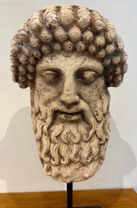 Replica van het oude Rome Steen Hermes Mask - Sakkon, Antiek en Kunst, Antiek | Overige Antiek