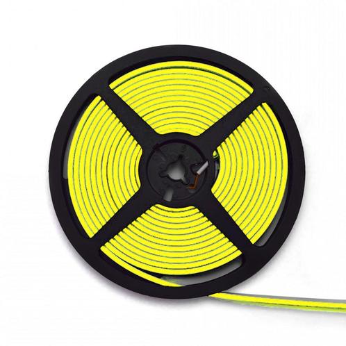 LED NEON - Geel - 4x10mm - 140 led/m - 24V - 5 meter, Auto-onderdelen, Verlichting, Ophalen of Verzenden