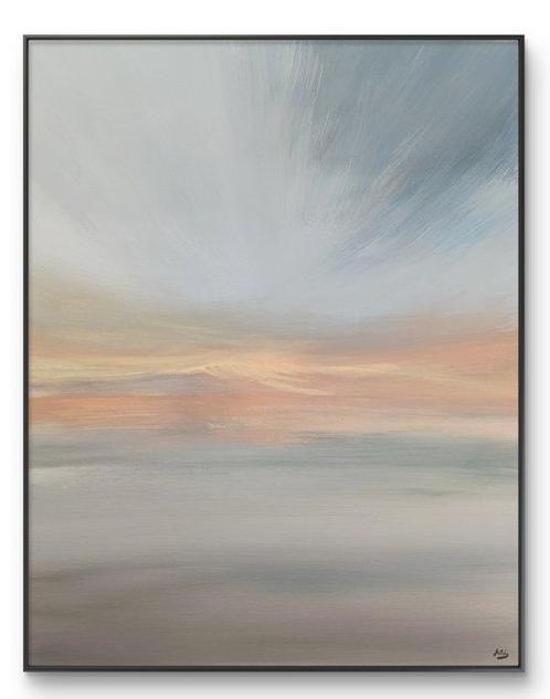 U. ARTOLA - Paisaje Abstracto, Ref B-46 XL, Antiek en Kunst, Kunst | Schilderijen | Modern