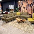 Hoekbank Upgrade 280x240cm + Icluu Fauteuil Koinor, Ophalen of Verzenden, Nieuw, Leer, Modern