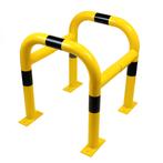 Stalen kolombeschermer  -  Geel & Zwart  -  Staal  -  3,2 mm, Verzenden