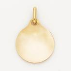 Hanger - 18 karaat Geel goud - Robijn, diamant