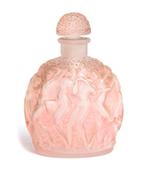 Roze Habanito parfum fles voor Molinard (Rene Lalique), Verzamelen, Parfumverzamelingen, Ophalen, Gebruikt