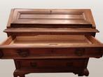 Schrijftafel - Antieke opklapbare schrijftafel - Walnoot