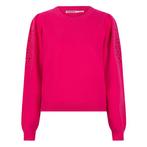 -40% Esqualo  Esqualo Sweater f23-07519 fuchsia  maat XL, Kleding | Dames, Truien en Vesten, Verzenden, Nieuw, Roze