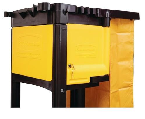 Rubbermaid kist met slot voor schoonmaaktrolley, Zakelijke goederen, Horeca | Overige, Verzenden