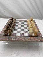 Schaakspel - Artigianale - Marmer en onyx, Antiek en Kunst, Curiosa en Brocante