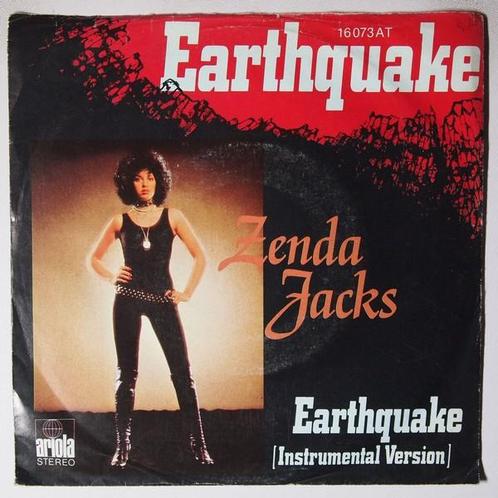 Zenda Jacks - Earthquake - Single, Cd's en Dvd's, Vinyl Singles, Single, Gebruikt, 7 inch, Pop
