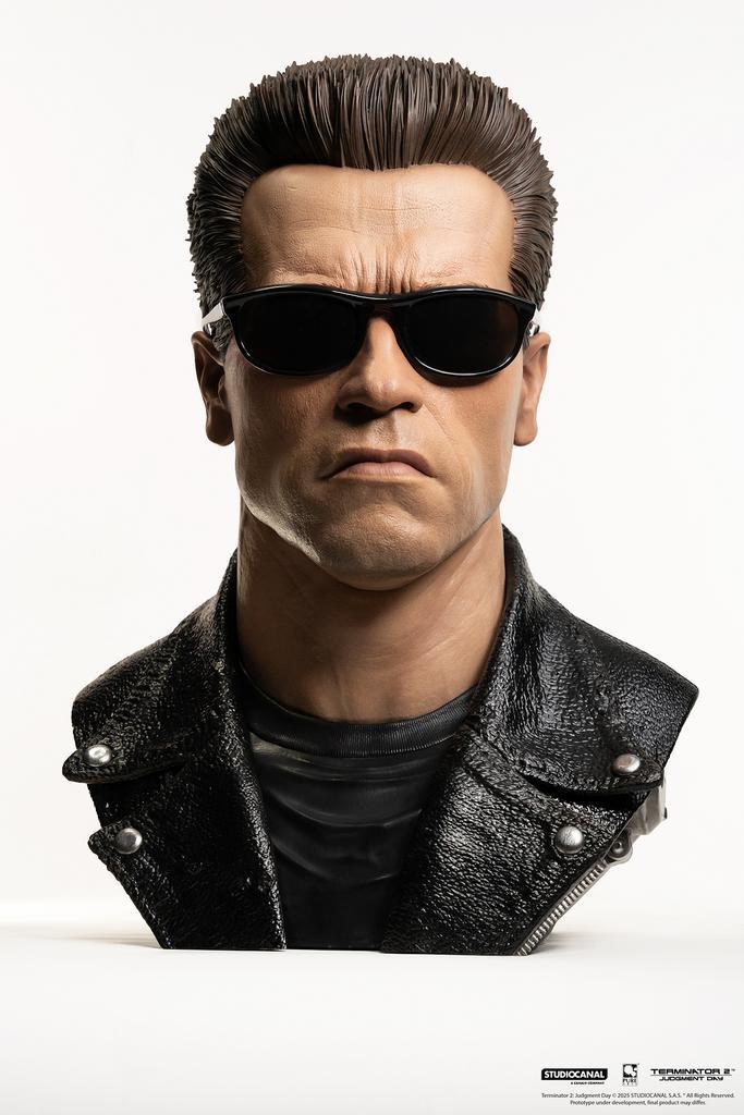 Terminator 2 Replica 1/1 Art Mask Bust T-800 Model 101, Verzamelen, Film en Tv, Nieuw, Ophalen of Verzenden