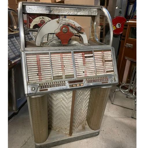 Wurlitzer 1700 Jukebox - 1954 - Originele Conditie Jukebox, Verzamelen, Automaten | Jukeboxen, Ophalen