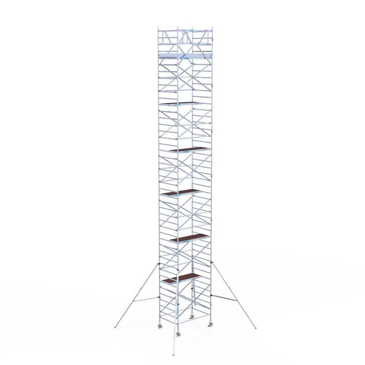 Rolsteiger Original 135x190 14,2m werkhoogte vrijstaand, Doe-het-zelf en Verbouw, Steigers, Rolsteiger of Kamersteiger, Nieuw