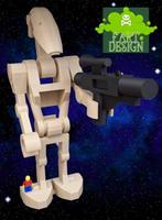 Lego Minifiguur - Star Wars - Art Piece alto ben 40 cm, Nieuw