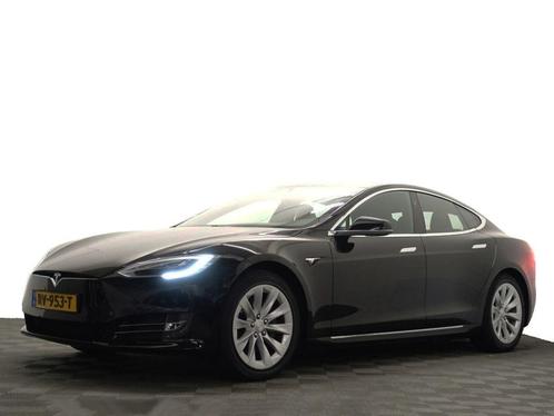 Zakelijke Lease |  Tesla Model S 75D Performance Pack, Auto's, Tesla, Dealer onderhouden, Lease, Zwart, Automaat, Hatchback, Financial lease