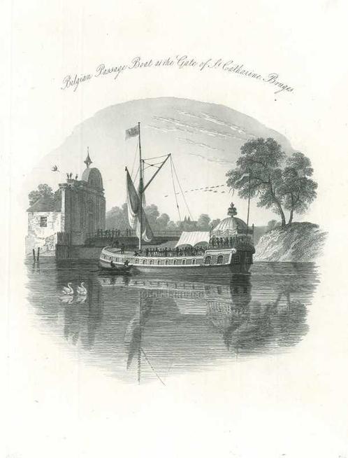 Zicht op Bruges, Antiek en Kunst, Kunst | Etsen en Gravures