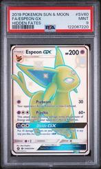 Espeon GX (HIF SV60) PSA 9, Hobby en Vrije tijd, Verzamelkaartspellen | Pokémon, Ophalen of Verzenden, Nieuw