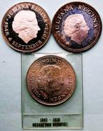 Nederland. 10 Gulden 1970/1978, 3 stuks (Zonder, Postzegels en Munten, Munten | Nederland