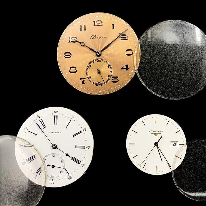 Longines - 3 Pocket Watch Movements, Antiek en Kunst, Antiek | Klokken