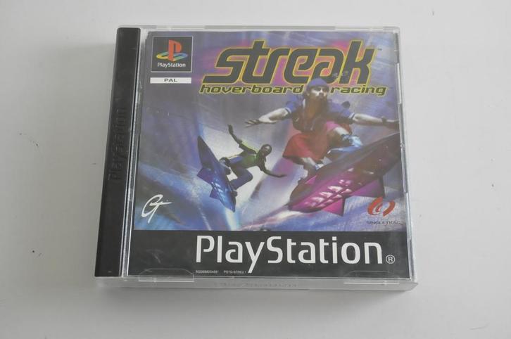 Streak: Hoverboard Racing Garantie & morgen in huis!, Spelcomputers en Games, Spelcomputers | Sony PlayStation 1, Zo goed als nieuw