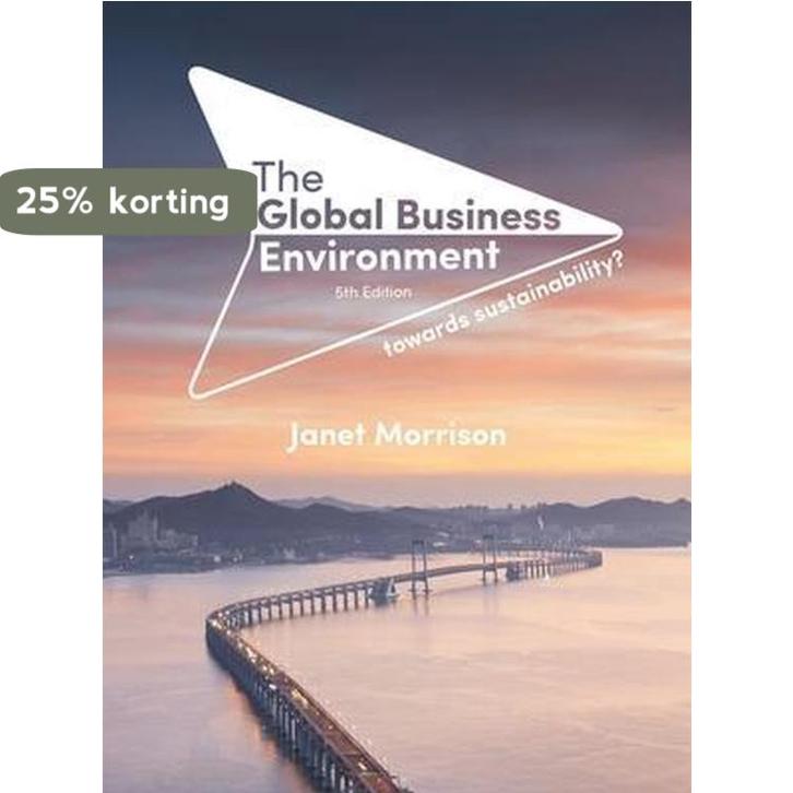The Global Business Environment 9781352008975 Janet Morrison, Boeken, Taal | Engels, Zo goed als nieuw, Verzenden