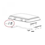 Dometic Midi Heki scharnier montagedelen, Caravans en Kamperen, Ophalen of Verzenden, Nieuw