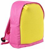 Pixelbags - Kinderrugzak - Roze en Geel, Sieraden, Tassen en Uiterlijk, Tassen | Rugtassen, Verzenden, Nieuw
