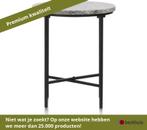 Coco Maison Adrian bijzettafel H40cm - Grijs, Huis en Inrichting, Tafels | Bijzettafels, Ophalen of Verzenden, Nieuw, Overige materialen