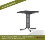 Sieger Boulevard klaptafels staalbuis/Mecalit Pro 70 cm tot, Ophalen of Verzenden, Nieuw, Kunststof