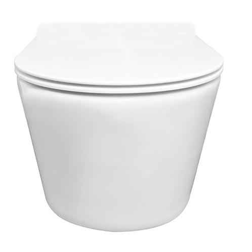 Rimless Wandcloset BWS Mark Met Toiletzitting Softclose En, Doe-het-zelf en Verbouw, Sanitair, Overige typen, Nieuw, Ophalen of Verzenden