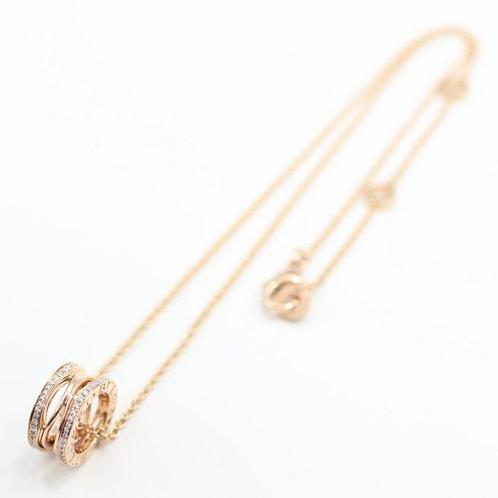 Bvlgari - Ketting met hanger - B.zero 1 - 18 karaat Roségoud, Sieraden, Tassen en Uiterlijk, Antieke sieraden