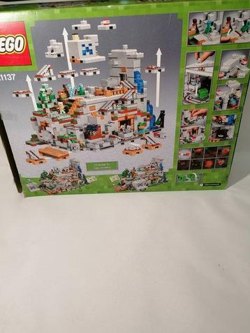 Lego Set - Minecraft - LEGO Minecraft The Mountain Cave beschikbaar voor biedingen