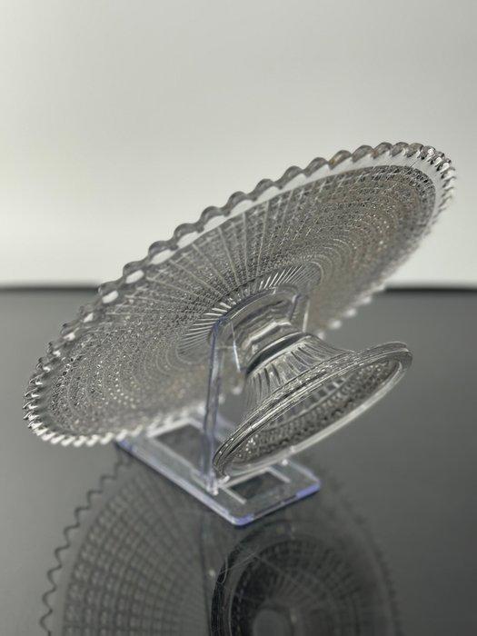 Val Saint Lambert - Charles Graffart - Taartschaal -, Antiek en Kunst, Antiek | Glas en Kristal