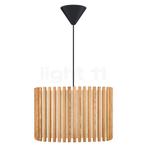 Umage Komorebi Hanglamp, kap naturel eiken/kap zwart - 40,9, Verzenden, Nieuw