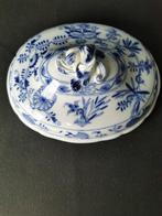 Meissen - Cipolla Blu - Zuppeira con coperchio - L.33cm -