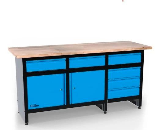 Werkbank Güde GW 6/2 XL prof., Doe-het-zelf en Verbouw, Werkbanken, Nieuw, Verzenden