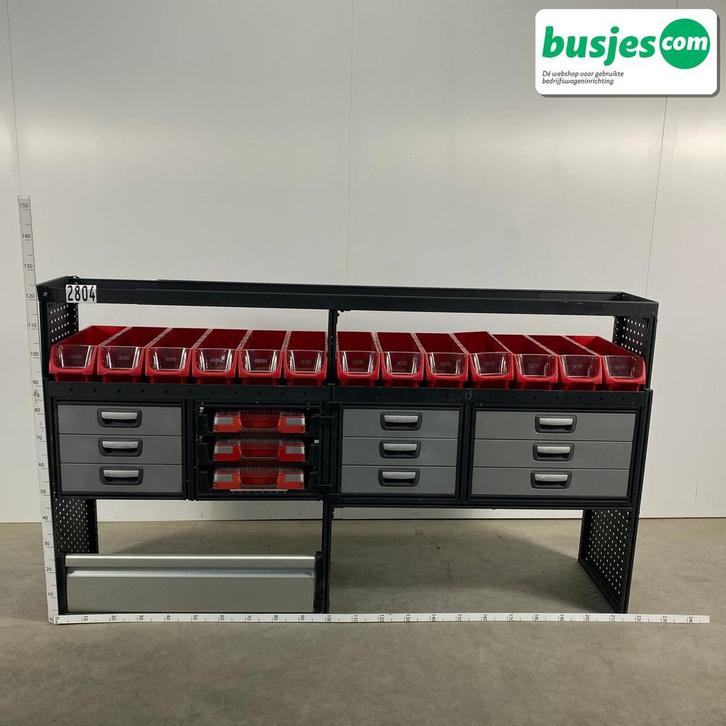 Modul bedrijfswagen inrichting 2190x490x1245mm (2804), Auto diversen, Overige Auto diversen, Ophalen of Verzenden