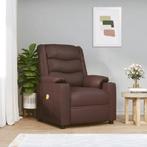 vidaXL Massagestoel kunstleer bruin, Verzenden, Nieuw