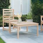 vidaXL Tuintafel 82,5x82,5x45 cm massief grenenhout, Tuin en Terras, Tuintafels, Verzenden, Nieuw