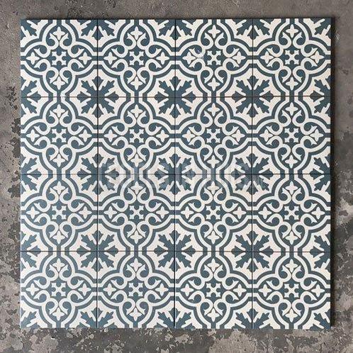 Vloertegel / wandtegel berkeley blue 45x45 cm  4 in 1 tegel, Doe-het-zelf en Verbouw, Tegels, Vloertegels, Nieuw, 10 m² of meer