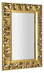 Sapho Zeegras spiegel met houten lijst 70x100 goud, Huis en Inrichting, Nieuw, Ophalen of Verzenden