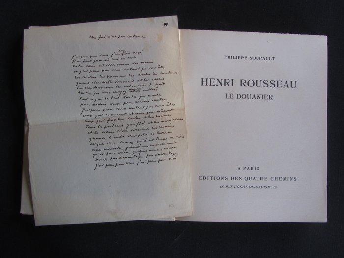 Philippe Soupault - Henri Rousseau le douanier [enrichi dun, Antiek en Kunst, Antiek | Boeken en Bijbels