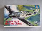 Italeri 053 Messerschmitt Bf-109 F2/4 1:72, Hobby en Vrije tijd, Modelbouw | Vliegtuigen en Helikopters, Verzenden, Nieuw, Italeri