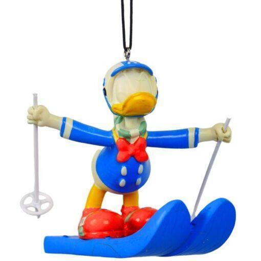 Disney Home Ornament – Donald Duck Op De Ski, Verzamelen, Disney, Donald Duck, Nieuw, Beeldje of Figuurtje, Ophalen of Verzenden