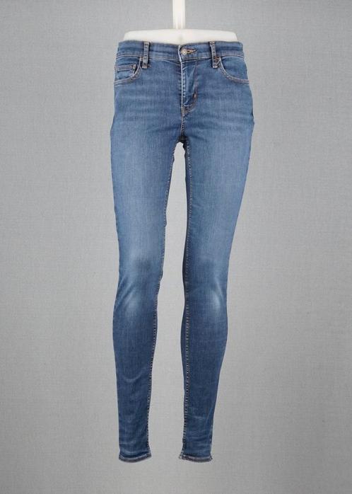 Vintage Skinny Levis 710 Blue size 28 / 31, Kleding | Heren, Spijkerbroeken en Jeans, Ophalen of Verzenden