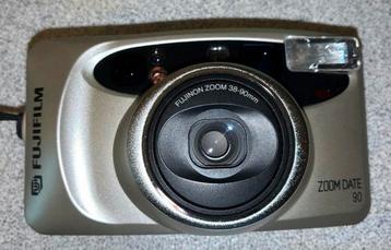 FujiFilm Zoom Date 90 Compacte Analoge Point Shoot Camera beschikbaar voor biedingen