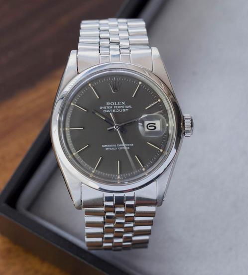 Rolex Datejust 36 1600 uit 1970, Sieraden, Tassen en Uiterlijk, Horloges | Antiek, Polshorloge, Verzenden