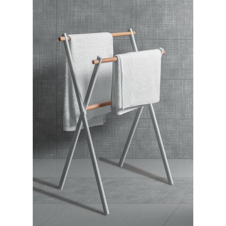 Handdoekrek Vrijstaand Cipi Compasso Wit, Huis en Inrichting, Badkamer | Badtextiel en Accessoires, Ophalen of Verzenden
