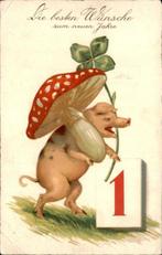 Fantasie, Nieuwjaar - Ansichtkaart (97) - 1900-1960, Verzamelen, Ansichtkaarten | Buitenland, Gelopen