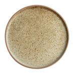 Olympia Canvas platte ronde borden crème 25cm (6 stuks), Nieuw, Verzenden