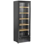 Wijnkoelkast | 300L | Zwart | 1 Zone | Geforceerd | Wielen |, Witgoed en Apparatuur, Koelkasten en IJskasten, Ophalen of Verzenden